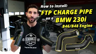 How to Install BMW B46 and B48 Chargepipe - 230i 330i 430i 530i X1 X3 Supra F22 G42