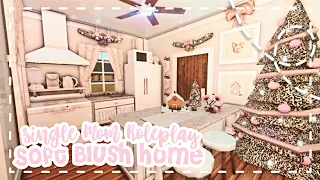 No Gamepass Single Mom Roleplay Soft Blush Home I Bloxburg Build and Tour - iTapixca Builds