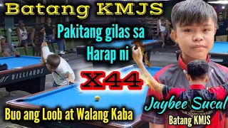 "Batang KMJS" Jaybee Sucal..Nag pakitang GiLas sa Harap ni X44, Mala rapido ang galwan🫨.walang Kaba🔥