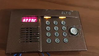 Домофон ELTIS ЦП100-Т — цикл ошибки.