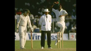 CRICKET CLASSICS - West Indies smash England, Port of Spain 1994 - AMBROSE GOES CRAZY!!!