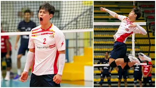 Yuji Nishida's First Match in Italy | 3 Aces IN A ROW in His Superlega Debut !!!