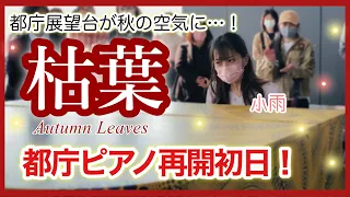 【都庁ピアノ 再開】枯葉 ピアノ/Autumn Leaves/ピアニスト小雨/Les Feuilles Mortes