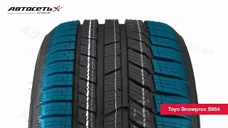 Обзор зимней шины Toyo Snowprox S954 ● Автосеть ●