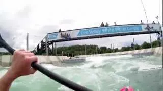 Kayaking the Lee Valley London 2012 Olympic Course