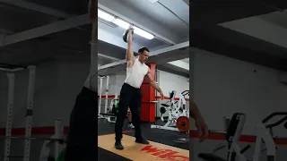 Kettlebell snatch 24 kg x 140 in 7 minutes