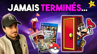 5 JEUX que je n'ai JAMAIS PU TERMINER...