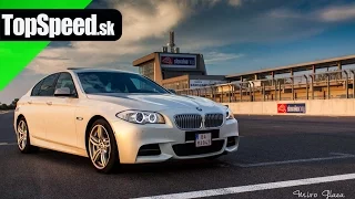 Test BMW M550d TopSpeed.sk