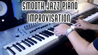 Smooth Jazz Solo Piano Improvisation Korg Piano BY Mark Somoso