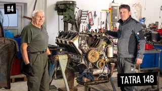 TATRA 148 - RENOVACE | ROZEBÍRÁME MOTOR | 4.DÍL