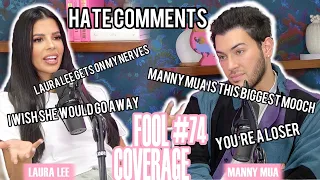 reacting to our HATE comments... y'all really HURT us...