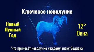 1.04.2022 Что принесет Ключевое новолуние года каждому знаку Зодиака - Начало Лунного колеса год