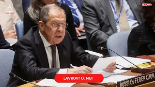 ATENȚIE: Secretarul general ONU îi atrage atenția ministrului rus de Externe Serghei Lavrov