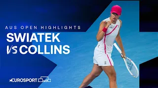 Iga Swiatek v Danielle Collins | Round Two | Extended Australian Open 2024 Highlights 🇦🇺