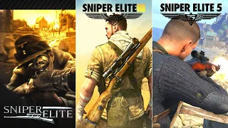 Sniper Elite Games Evolution 2005-2022