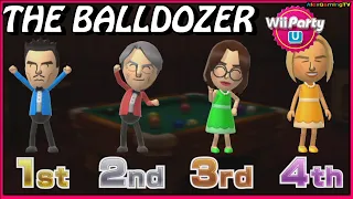 Wii Party U - The Balldozer ( Advance com ) 🎵 Saburo vs Frank vs Anne vs IIka | AlexGaming