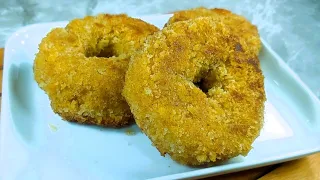 Tastier than boring onion rings! Another way to cook Onion Rings | Happycall Double Pan