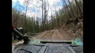 Indian Ridge Hatfield McCoy Trails. The old Soggy Bottom trail.