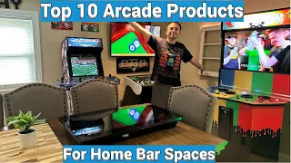 Top 10 Arcade Products For Home Bars / Man Caves 2022 Edition