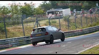 Nordschleife 17 08 2020 - BTG 8.35 - Honda civic ep3 Type R - 1st lap of the day