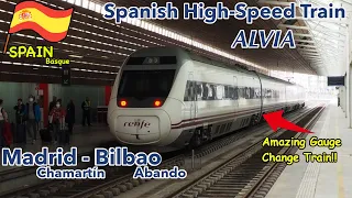 Train Trip in Spain: ALVIA from Madrid to Bilbao