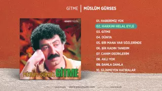Hakkını Helal Eyle (Müslüm Gürses) Official Audio #hakkınıhelaleyle #müslümgürses - Esen Müzik
