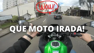 Primeiros kms com a VERSYS-X 300, (Muita Diferença) !