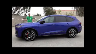 Acura MDX Type S 2022 года, это приспортивненый внедорожник которого никто не ожидал