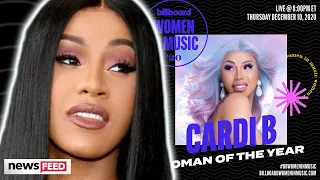 Cardi B Calls Out 'CRY BABIES' After Winning Billboard Woman Of The Year!