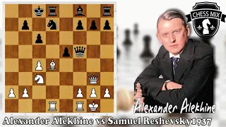 Alexander Alekhine vs Samuel Reshevsky1937