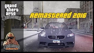 Grand Theft Auto: San Andreas » Remastered 2016 (Winter Edition) | Gameplay ᴴᴰ