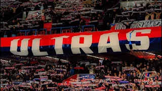 Amazing!!! 3000 ULTRAS PSG TOUR at BARCELONA