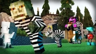 Minecraft Mini-Game: COPS N ROBBERS! (THE EVIL APPLE?!) /w Facecam