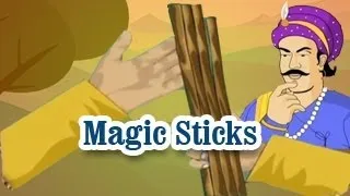 Akbar And Birbal | Magic Sticks | English Animated Stories For Kids