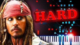 He's a Pirate (from Pirates of the Caribbean) - Piano Tutorial