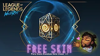 Wild Rift Free Epic Skin | Poro Store Random Skin Chest 4