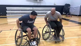 Wheelchair Basketball Skills & Drills (Shadow Drill)