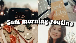 5am MORGENROUTINE | Mein produktive Morgenroutine für die Schule 2021 | Lara Emily