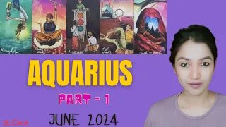 AQUARIUS ♒️  PART 1 | SOMETHING BIG IS HAPPENING IN YOUR LIFE ⚠️ KEEP IT LOW PROFILE ⚠️ | JUNE 2024