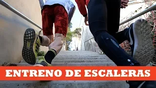 Entreno de escaleras paso a paso | Ibon Zugasti