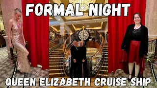 Do people dress up for the Gala Night on the Queen Elizabeth Cruise Ship?!