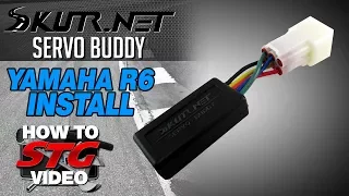 2017 Yamaha R6 SkutrNet Servo Buddy Install | Sportbiketrackgear.com