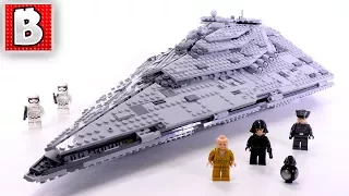 LEGO Star Wars First Order Star Destroyer 75190! | Unbox Build Time Lapse Review