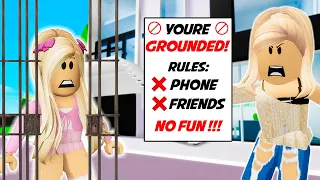 MY MEAN MOM GROUNDED ME IN ROBLOX!