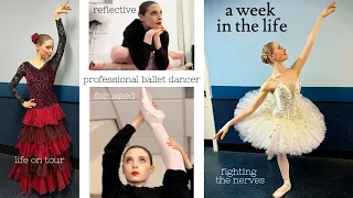 35 days into tour life with a professional ballet dancer - Overcoming Stage Nerves and Fatigue