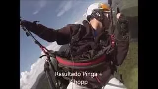 Vômito em vôo de parapente