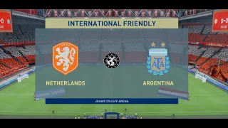 FIFA 23 # World Cup 2022 # Netherlands vs Argentina # 10 December 2022 # Full Game