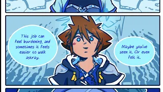 Kingdom Hearts Comic Dub Sora's Training With Aqua