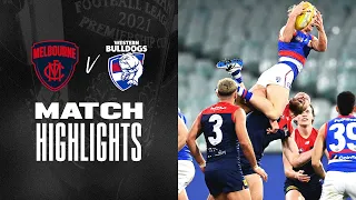 Melbourne v Western Bulldogs Highlights | Round 19, 2021 | AFL