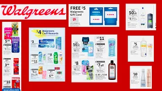 Walgreens Ad Preview 25th - 31st Free Oral Care - Cheap Dove Bodywash - Possible Burt Bee's Cheapies